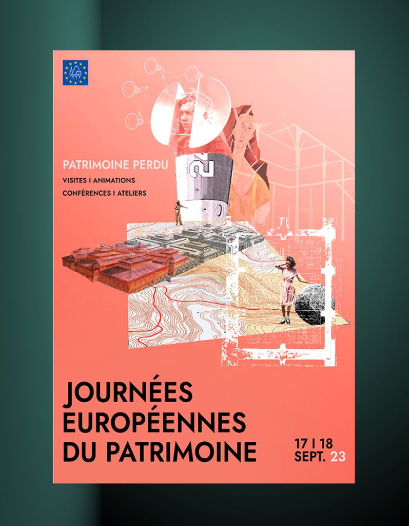 Affiche ministère de la culture patrimoine