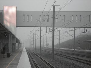 Photo Noir et Blanc Flou Art contemporain